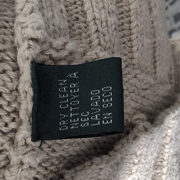 Rare Vintage Ralph Lauren Beige Hand Knit Horse Head Sweater, Sz.M. - Picture 6 of 6